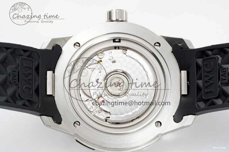 MIROTIME 0121 Bright Aquatimer Automatic SS RSF 1:1 Best Edition Black Yellow Dial on Black Rubber Strap A 7068